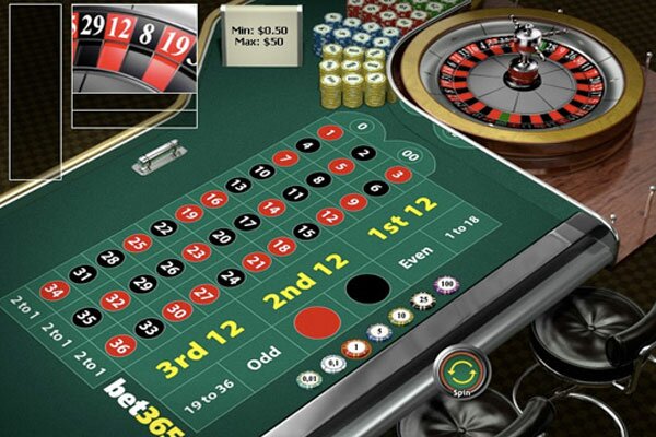 Play Roulette at Bet365
