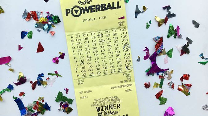 powerball lotto ticket
